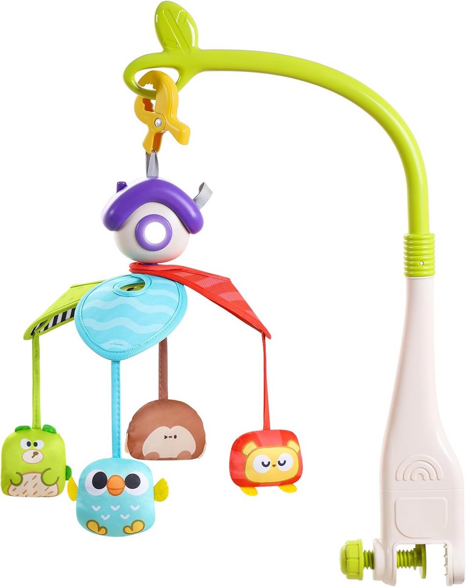 Babymobiel met muziek en licht voor jongens en meisjes vanaf 3 maanden