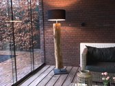 Robuuste houtbalk lamp | Landelijke lamp | Oude balk