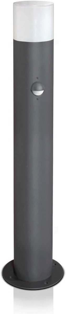 Buitengewone Ronde LED Padverlichting met Bewegingssensor - 60cm - Antraciet