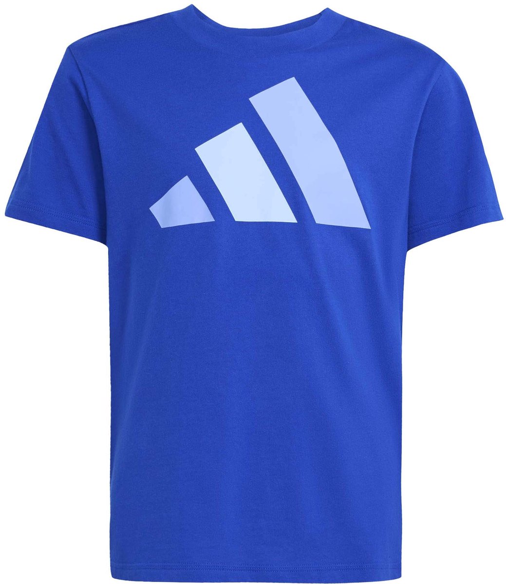 Adidas Sport J Bl Tee 160 T-Shirt Fashion Wear Kinderen Blauw
