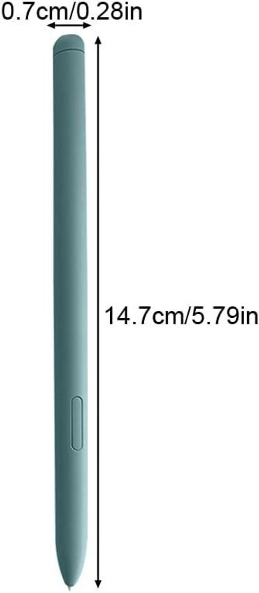 Allecta - Stylus Pen met hoge gevoeligheid voor Samsung Tab S6 Lite in blauw - Nauwkeurige vervanging stylus pen — afbeelding 5