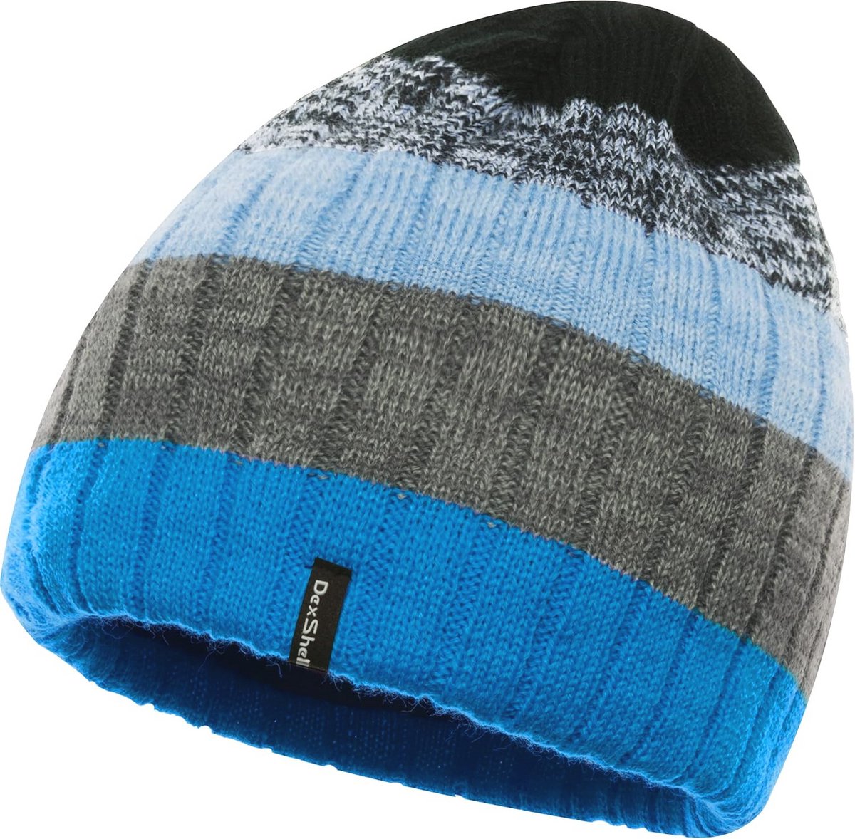 Waterdichte Gradient Beanie Hoed - Blauw
