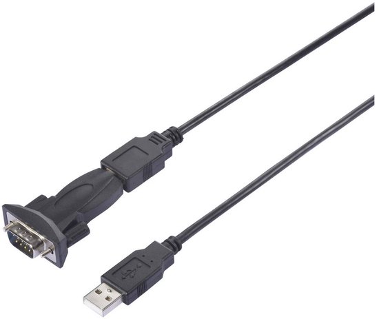 Renkforce USB 2.0, Serieel Adapter [1x USB - 1x RS232-stekker] 1.00 m | bol