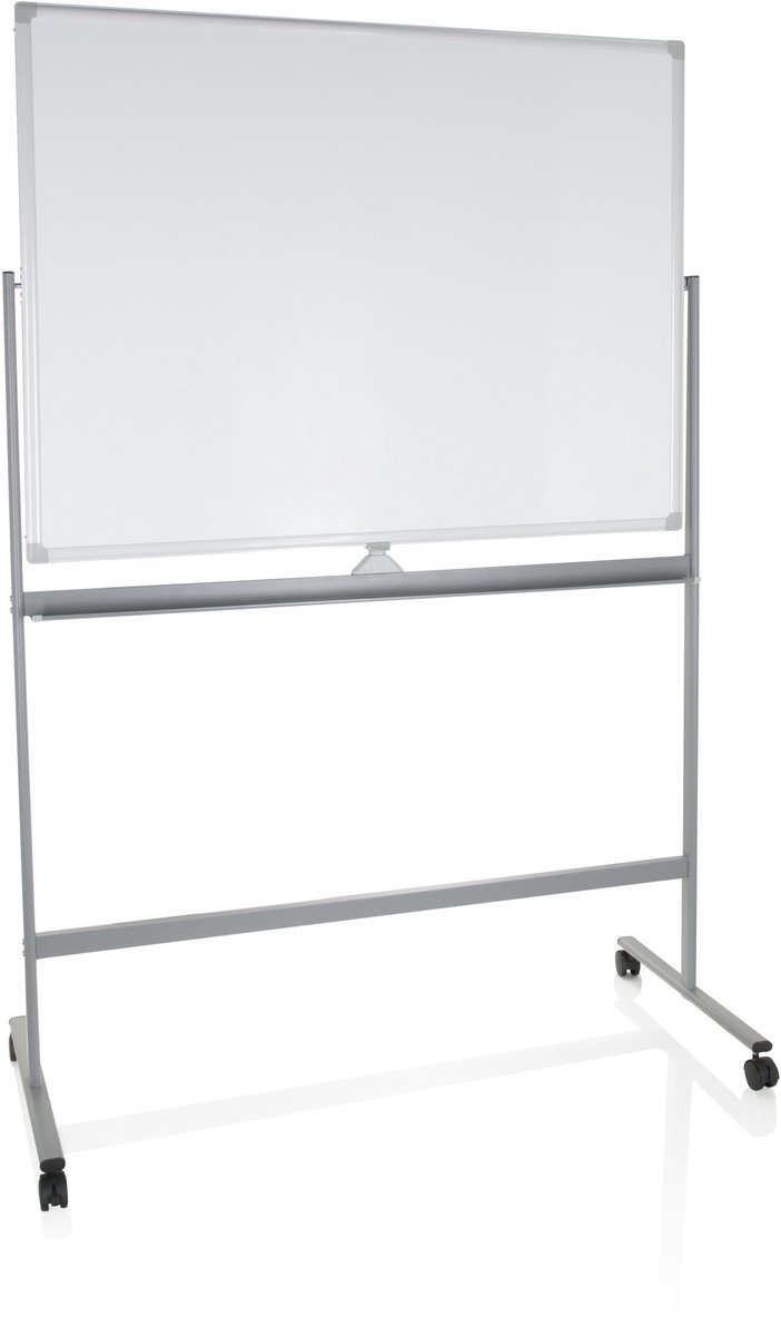 Whiteboard MULTIBOARD I magnetisch wit / zilver hjh OFFICE
