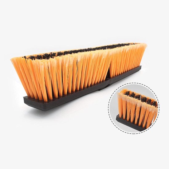 Zware Duwveegmachine met Stijve Borstels - 45 cm Breed voor Tuin en Terras van Merkloos	 — afbeelding 2