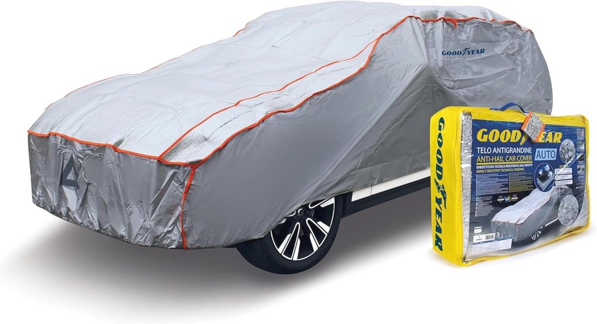 Hagelbeschermende tarp voor SUV S/M 460x178x155 - Bescherming tegen regen, wind en UV-stralen