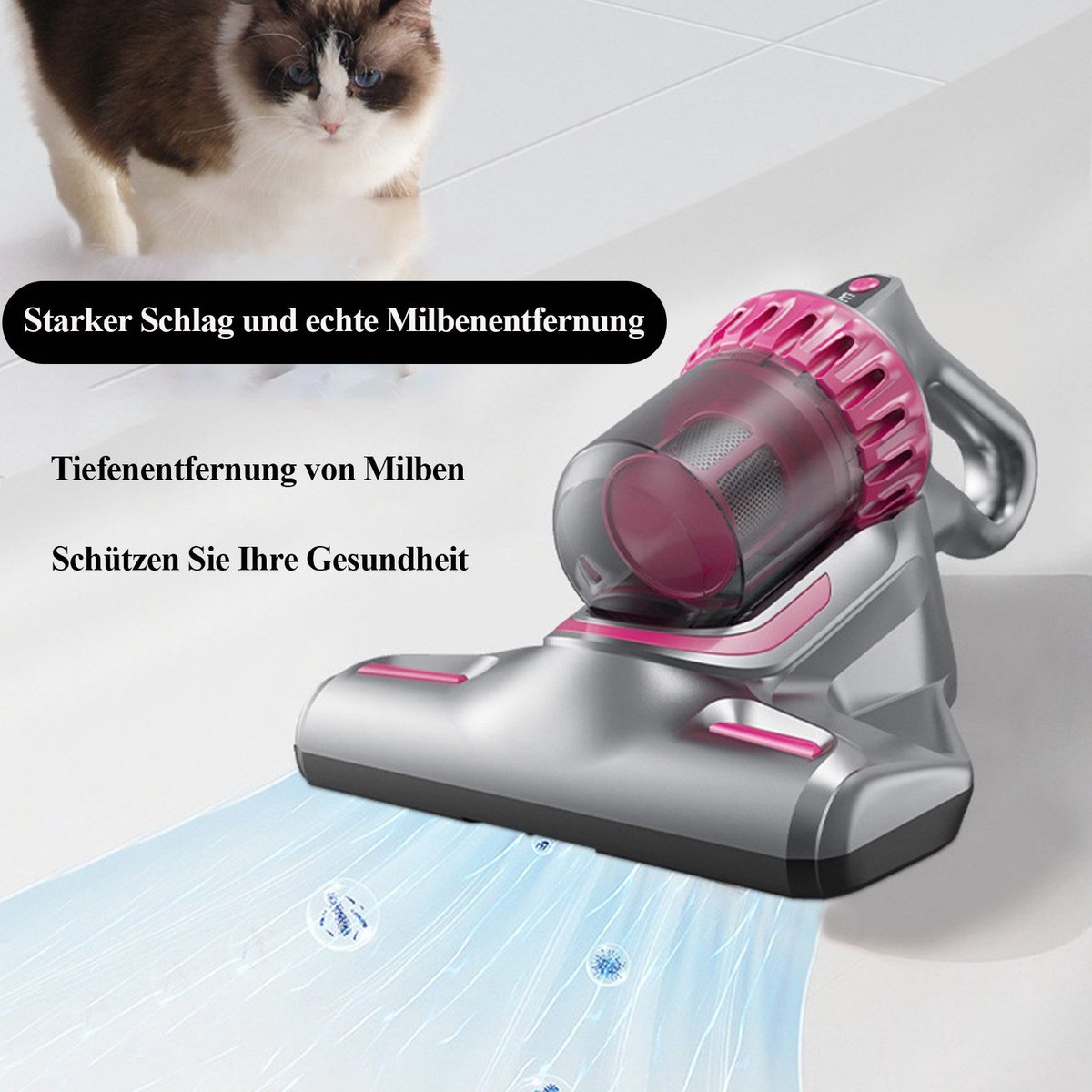 OYLCDI Matrassenreiniger Handstofzuiger met UV-C - afbeelding 3