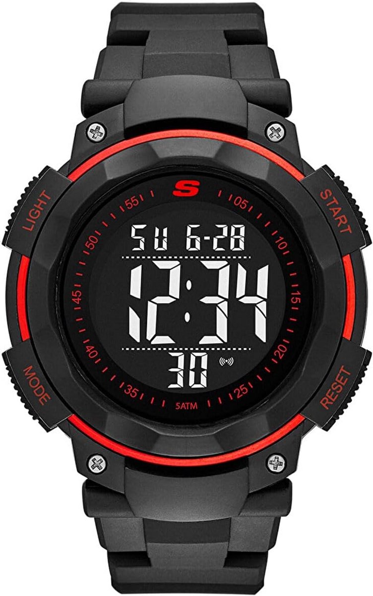 Digitaal Horloge voor Heren met Polyurethaan Band