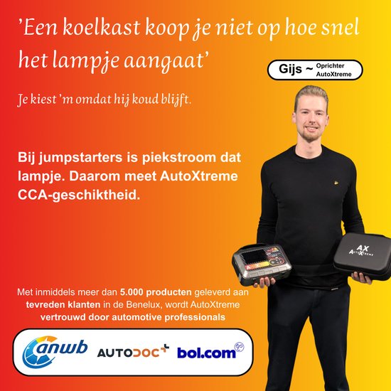 AutoXtreme Boost Xtreme 8250A - Compresseur de démarrage - Booster de batterie pour voiture - Démarrage rapide