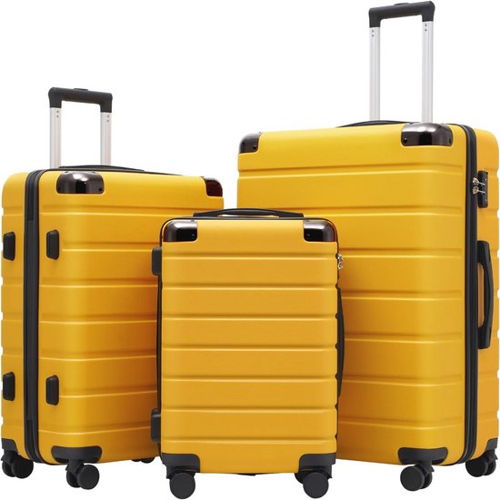 Koffer kleine · Handbagage · Koffer met aluminium frame · 4 wielen