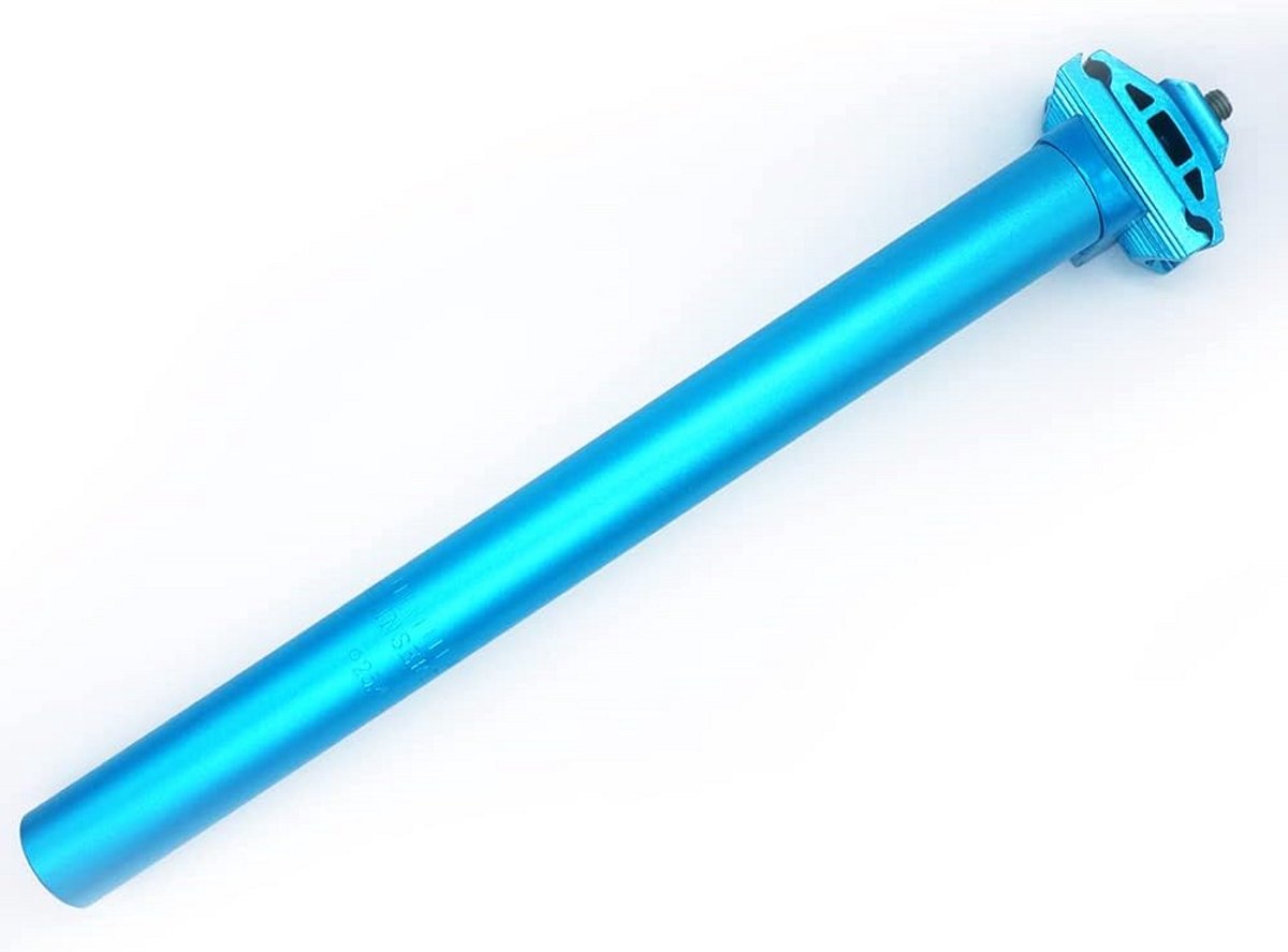 Verstelbare Fiets Zadelpen 25.4x300mm Aluminium - Schokbestendig voor MTB, Racefiets en BMX