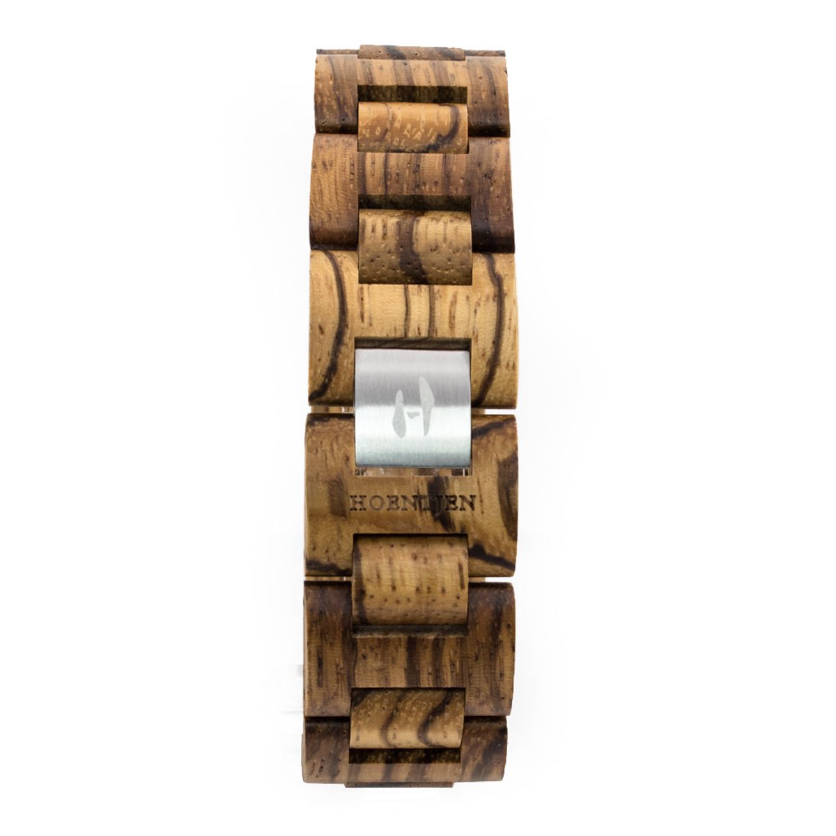 Hoentjen, houten armband - Zebrano, 22mm