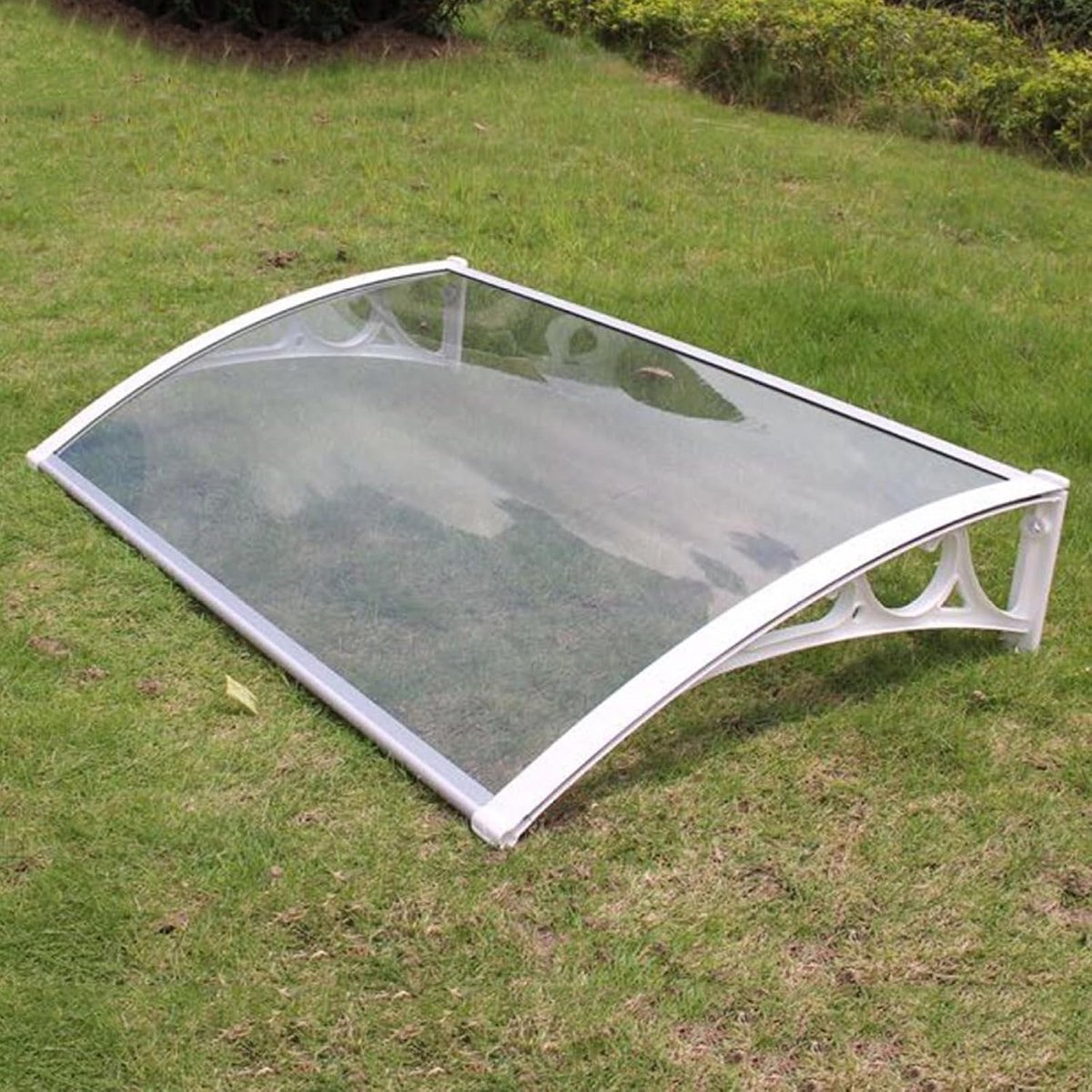 Gebogen Polycarbonaat Luifel voor Deur of Raam UV-bestendig