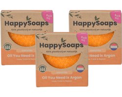 HappySoaps Shampoo Bar Oil You Need is Argan