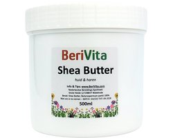 Shea Butter Puur 500ml Pot - Huid en Haar Butter - Ongeraffineerde en Onbewerkte Sheabutter - Shea Boter