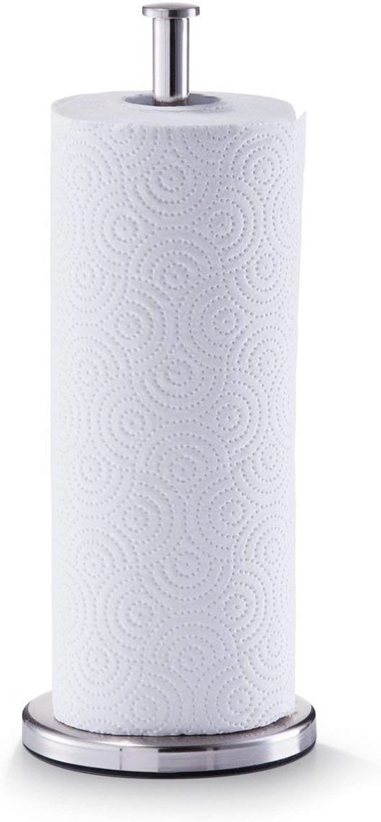 Roestvrij Stalen Keukenrolhouder 13 x 32 cm - Duurzaam en Stijlvol