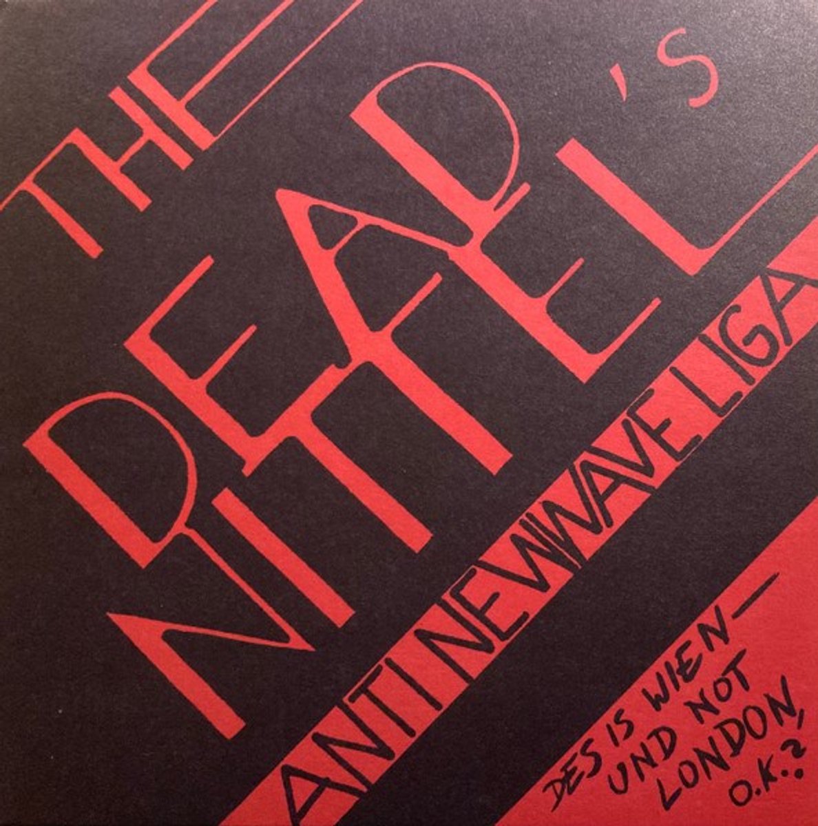 The Dead Nittel's - Anti New Wave Liga (LP)