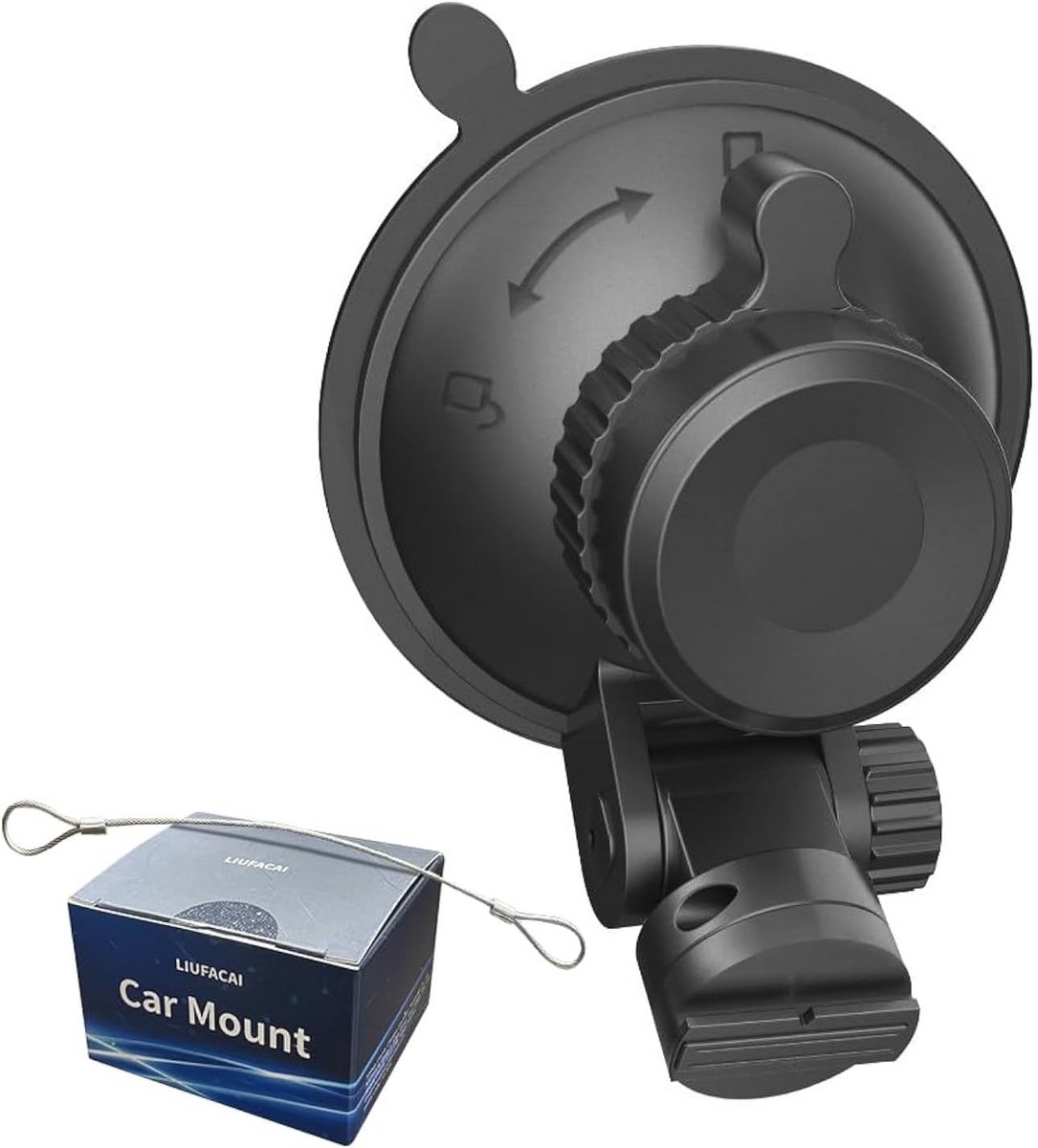 Dash Cam Zuignap Mount voor R2-4K modellen - Voorruit Montagebeugel