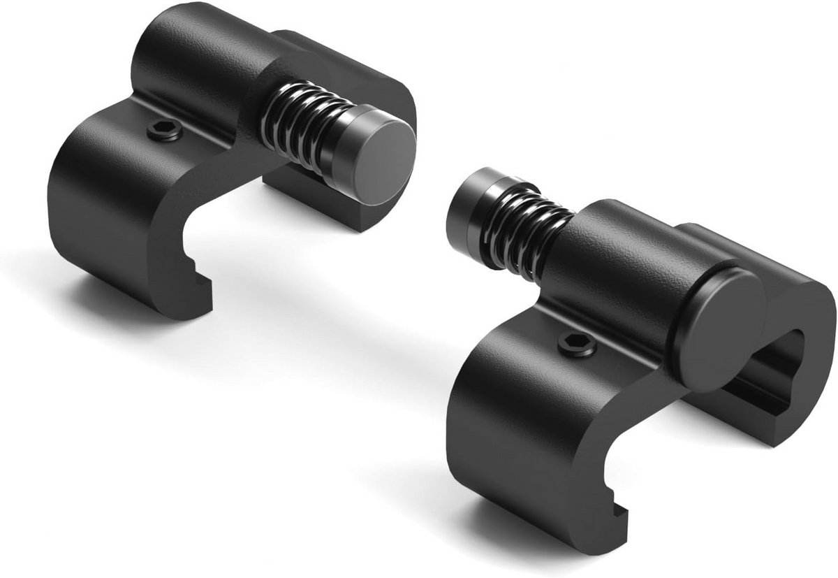 Verbeterde Schuifdeuren Hardware met Verstelbare Deur Stoppers - Flexibele Installatie