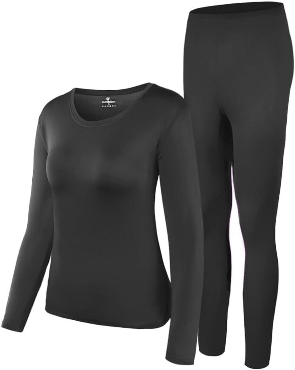 Dames Thermokleding Set – Ultra Zacht Fleece Ondergoed Top en Broek voor Winter Dames Thermokleding Set – Ultra Zacht Fleece Ondergoed Top en Broek voor Winter