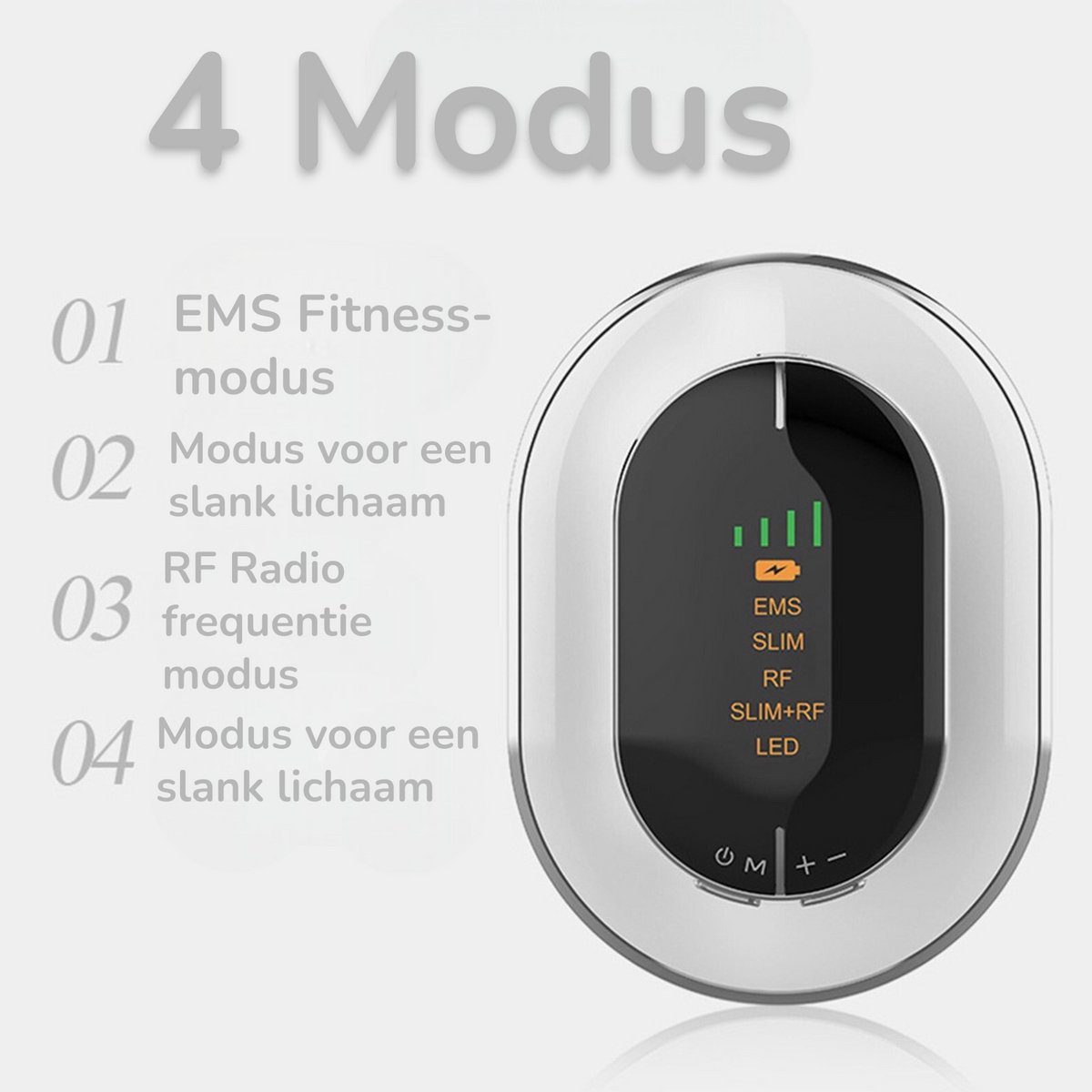 Klikkopers® Anti-Cellulite Massageapparaat Draadloos 4-in-1 - afbeelding 3