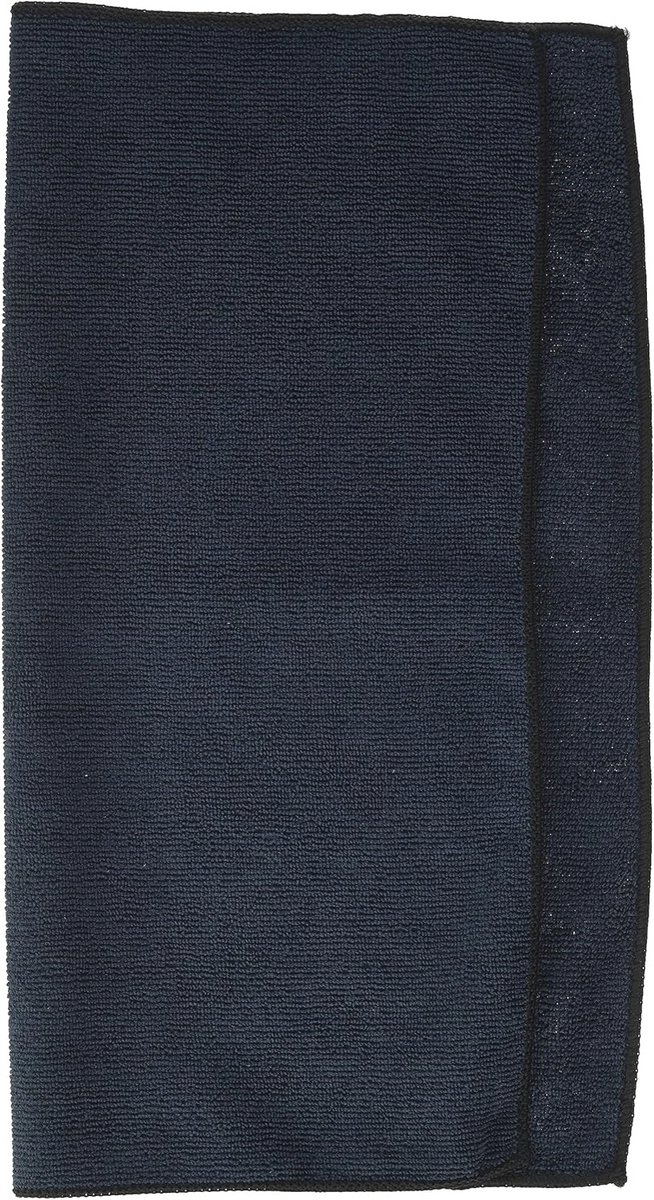Microvezel poetsdoek voor gebruik met onderhoudsmiddelen - zwart