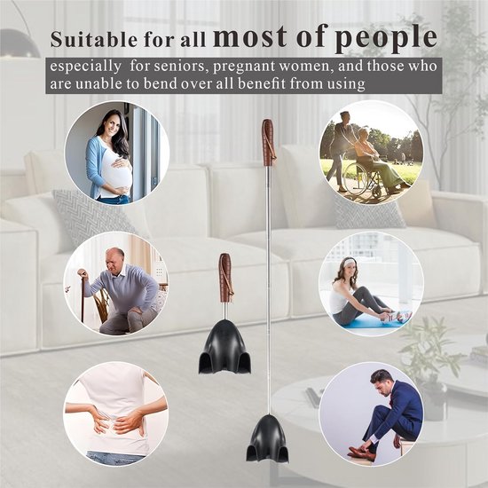 Signes Grimalt Schoenlepel Met Houten Handvat Bruin - Gratis levering Signes Grimalt Schoenlepel Met Houten Handvat Bruin - Gratis levering