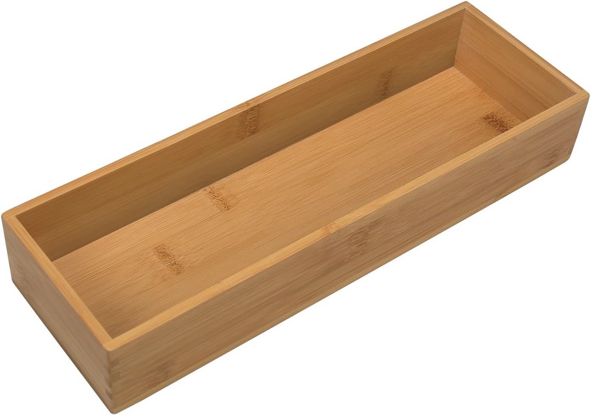 Bamboe Lade Organizer - Multi-Functionele Organizer voor Keuken en Kantoor
