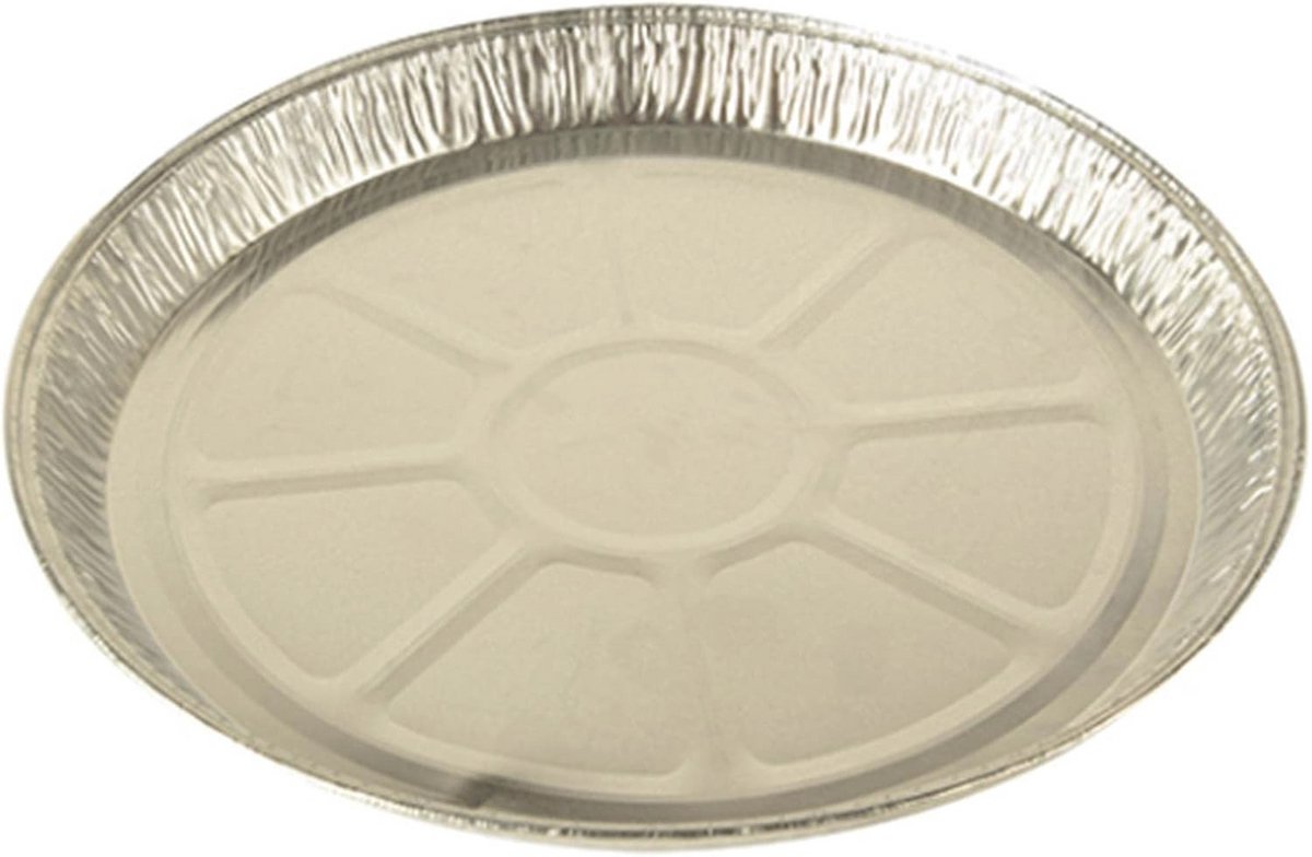 Ronde aluminium vormen 27 cm - Set van 25