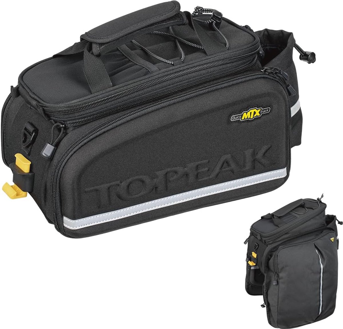Luggage Carrier Bag met Vergrootcapaciteit en Weerbestendigheid - 36 x 25 x 29 cm, 22.6 Liter