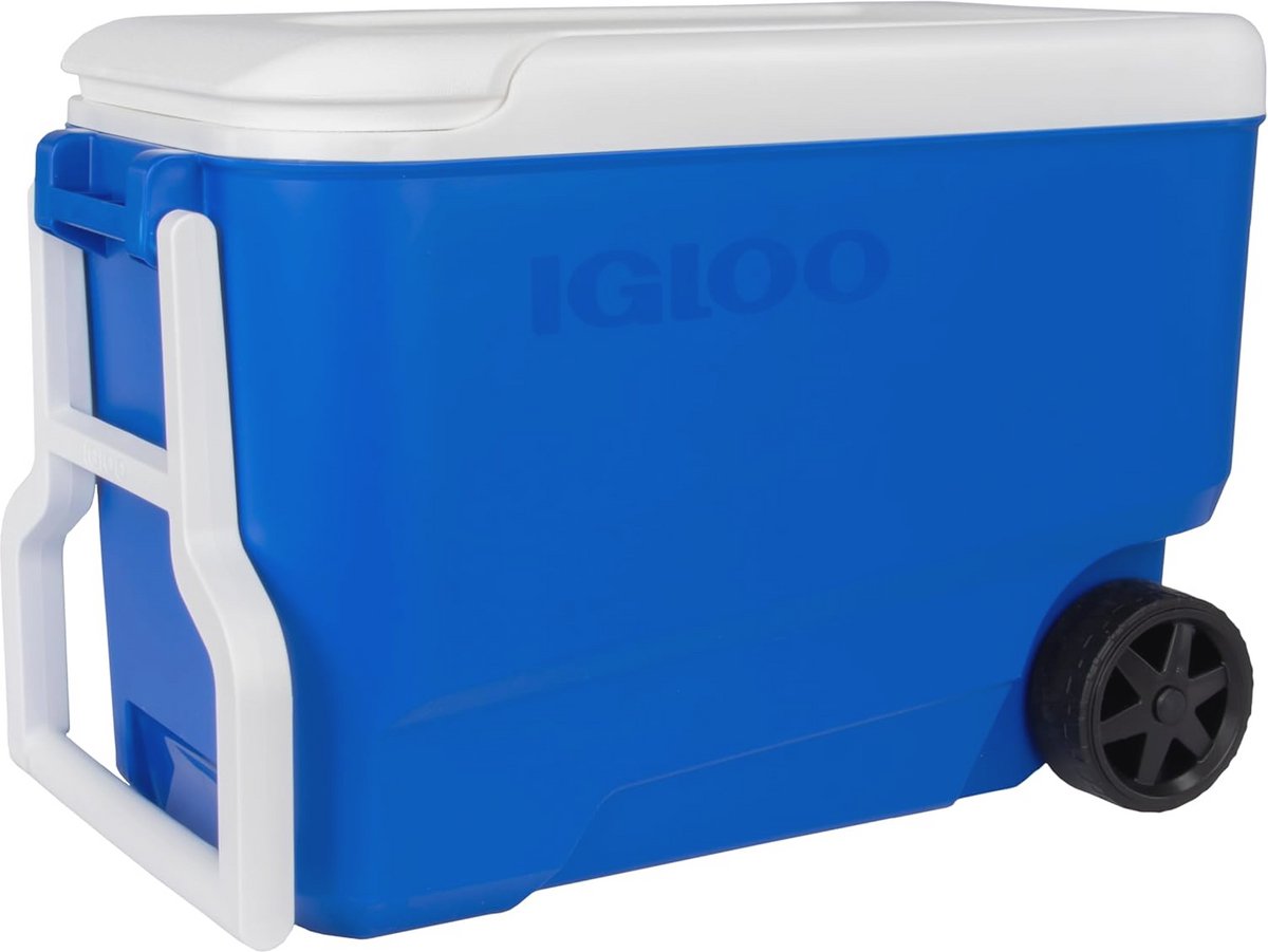 Koelbox op Wielen 36 Liter - Blauw
