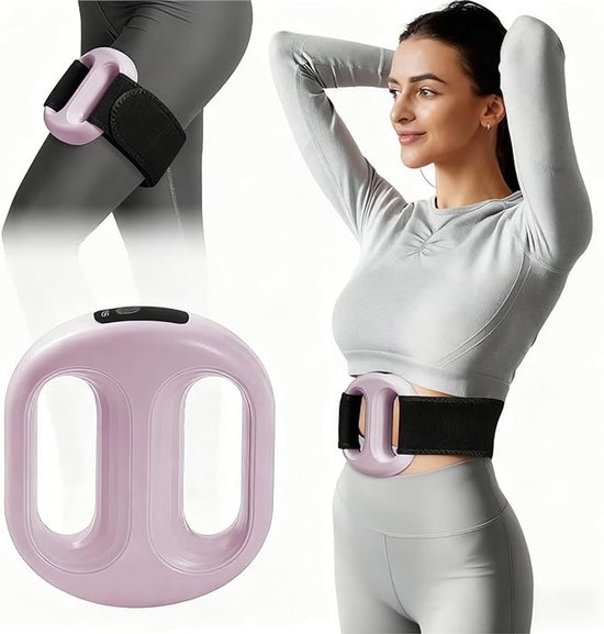 Draadloze Massagering Draagbaar Trilstoeltje - Handbediend Lymfedrainage...