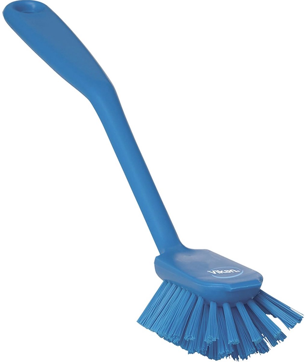 Borstel met Plakrand voor Detailreiniging - Medium, Blauw, 280 mm