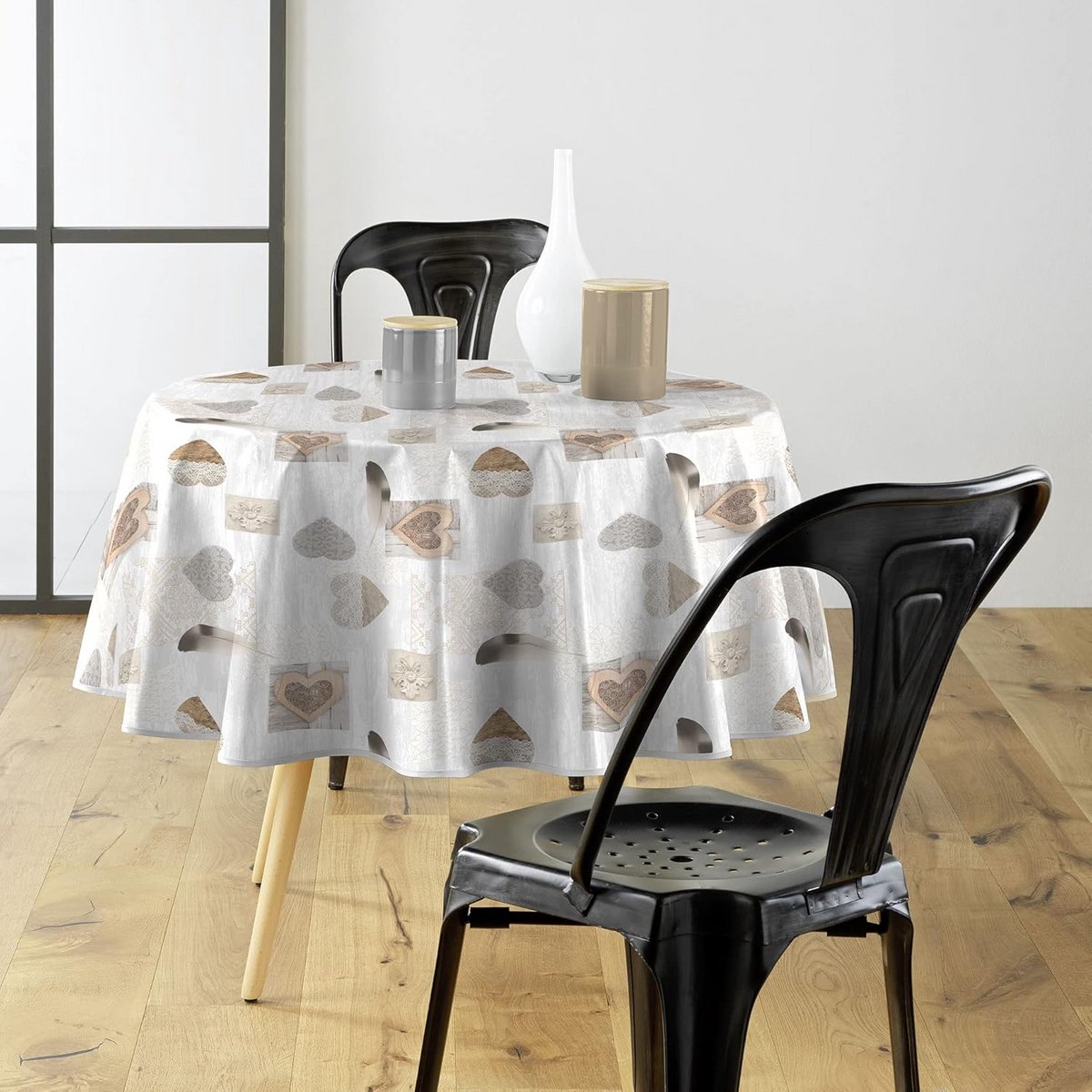Rond tafelkleed PVC 160 cm - Duurzaam en stijlvol