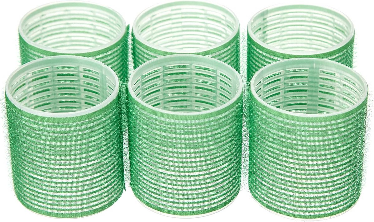 Zelfklevende Haarwikkels voor Krullen en Volume - 60mm, 6 Stuks