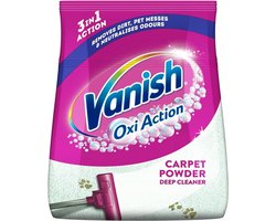 Vanish Oxi Action Tapijtreiniger - Dieptereinigend Poeder voor Tapijt & Meubels - 650g