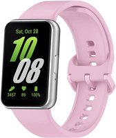 Siliconen bandje - Geschikt voor Samsung Galaxy Fit 3 - Roze