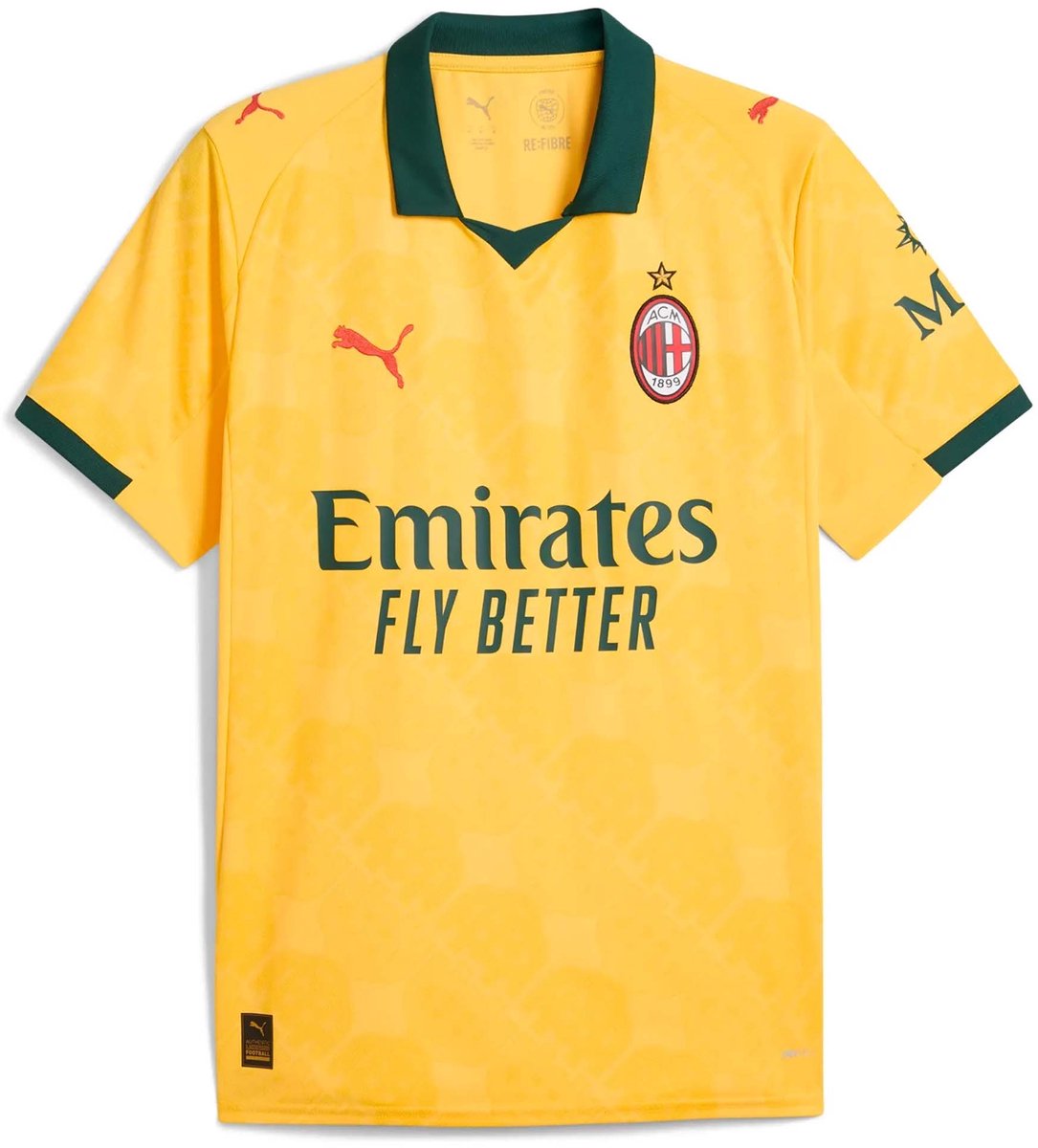 Puma Acm 3E Shirt Replica T-Shirt Sportswear Volwassen Geel