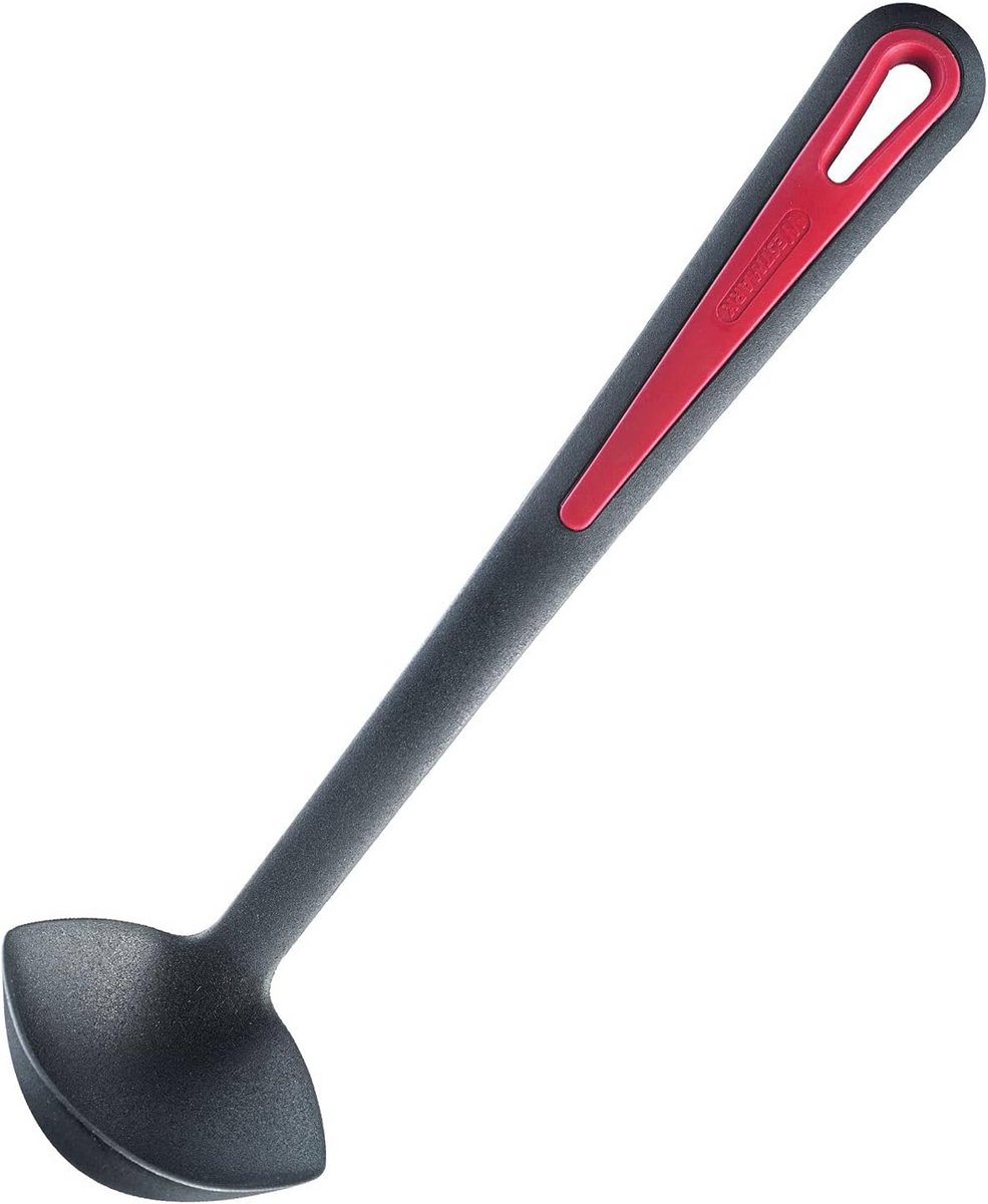 Hittebestendige Sauslepel - 29 cm, Soft-Touch Handvat, Vaatwasserbestendig