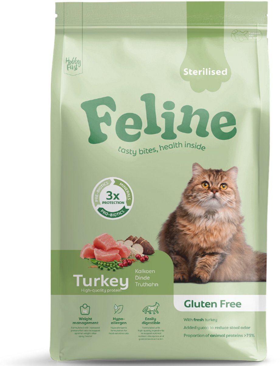 HobbyFirst Feline Sensitive Sterilised 4,5 kg