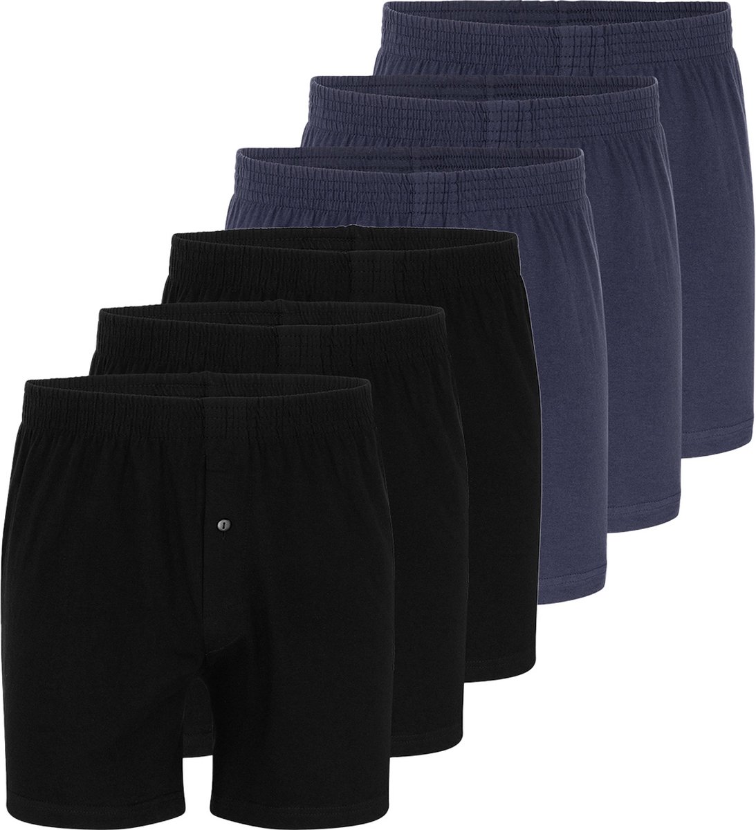 Almonu Heren boxershort 6 pack Cotton