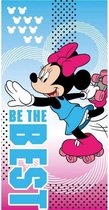 Minnie Mouse handdoek - 140 x 70 cm. - Disney Minnie strandlaken - Be the Best
