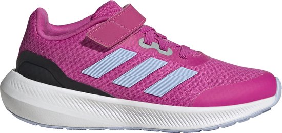 adidas Sportswear RunFalcon 3.0 Schoenen met Elastische Veters en Klittenband - Kinderen - Roze- 38