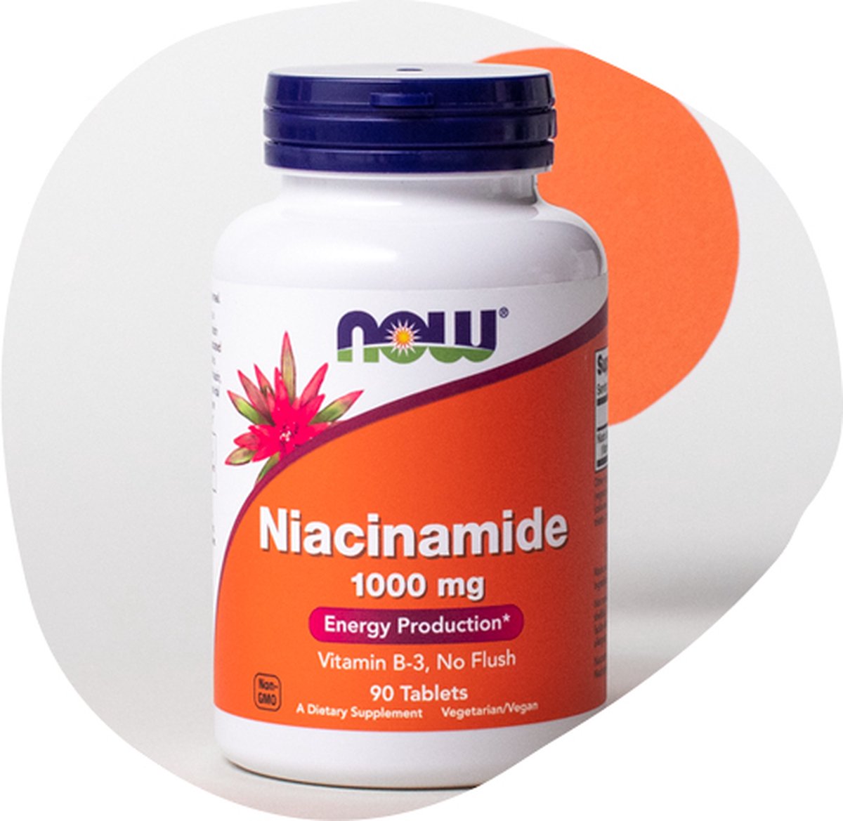 NMN NOW Foods nmn supplement Niacinamide, 1,000 mg, 90 Tablets