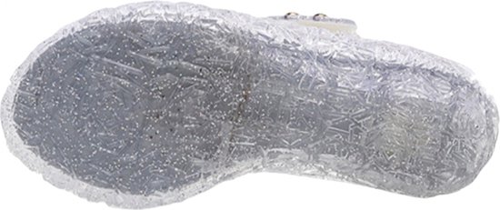 Prinses Schoenen Meisjes Glitter Hakken Meisje Prinses Sandalen voor Kinderen Cadeau, Zilver 27