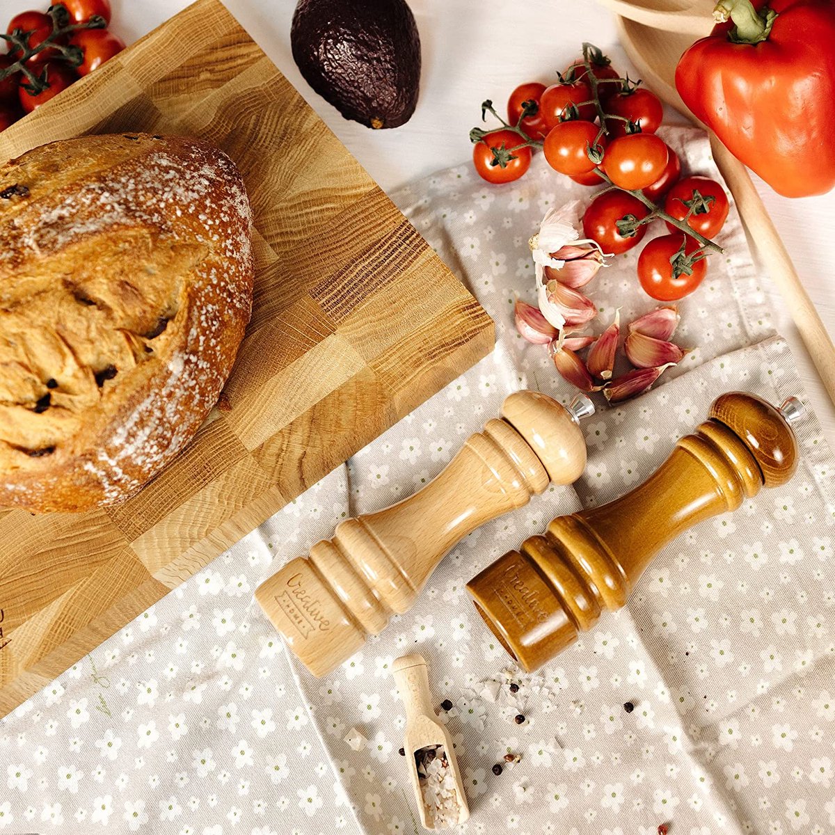 Duo De Moulins Sel Et Poivre - Les épices Curieuses