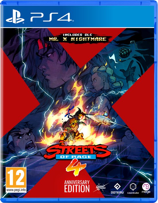 Streets of Rage 4 - Anniversary Edition - PS4