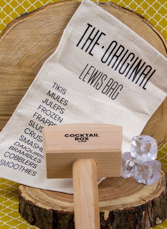 Lewis Bag & Mallet ijsbreker met hamer voor crushed ice