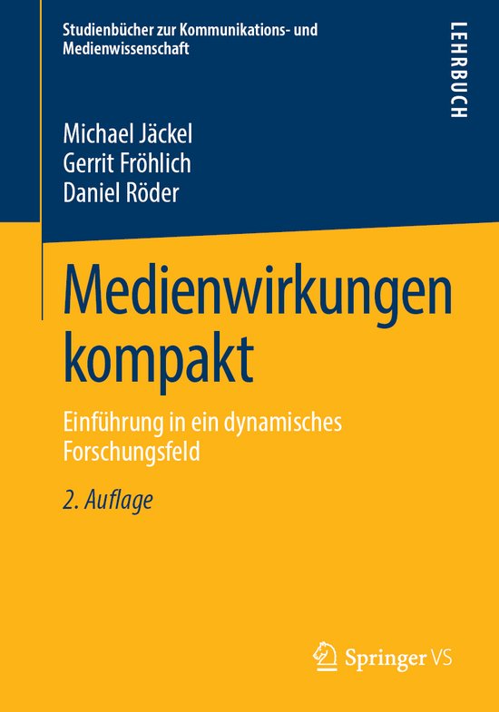 Studienbücher zur Kommunikations- und Medienwissenschaft- M ... - cover