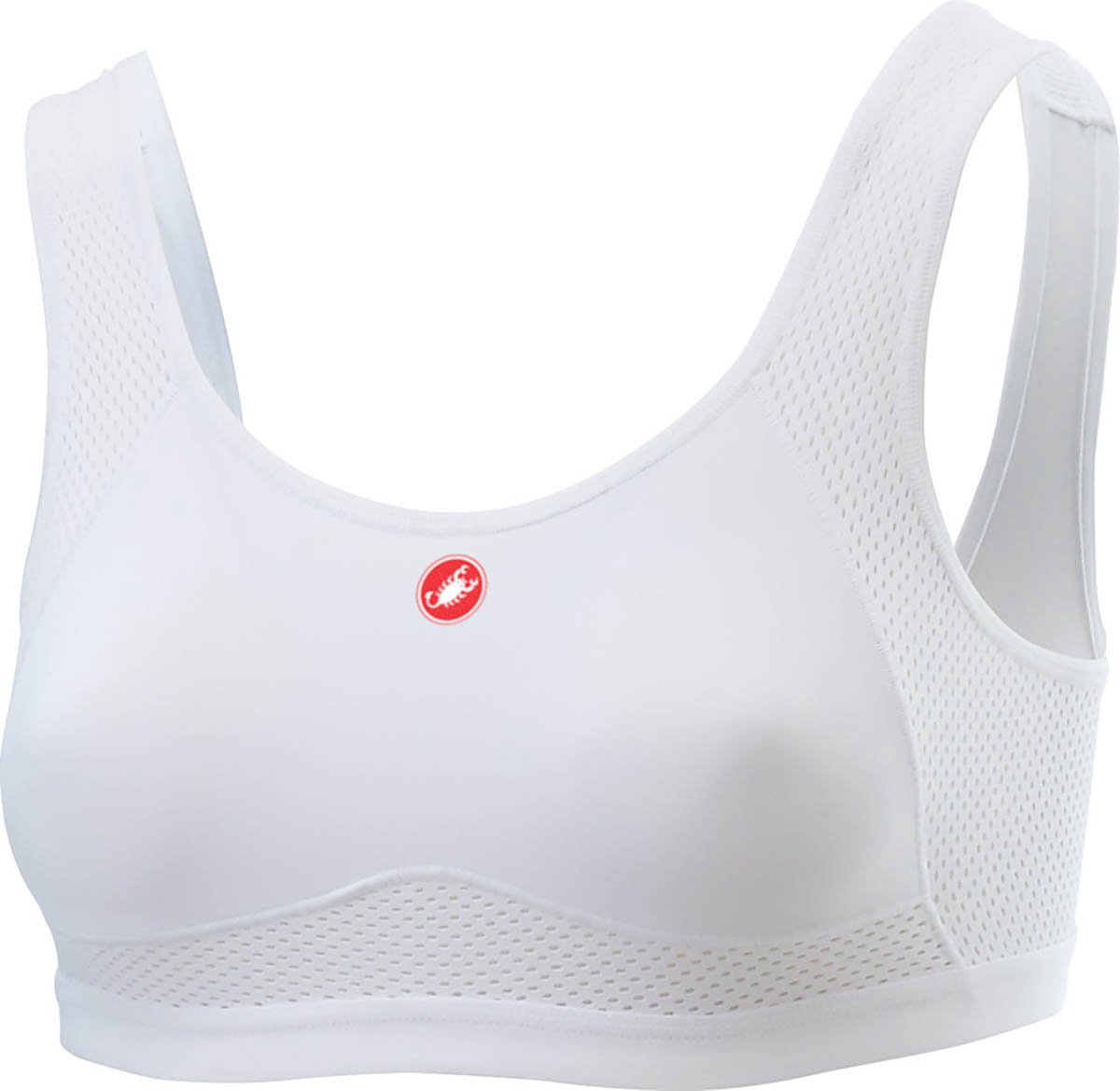 Castelli ROSSOO CORSA Sport Bh White - Vrouwen - maat L